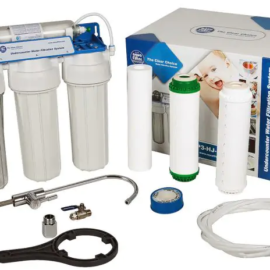 купить Проточный 4-х ступенчатый фильтр для воды Aquafilter FP3-HJ-K1 с мембраной