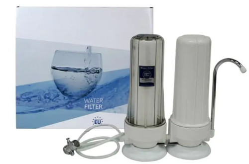 купить Двоступінчатий настільний фільтр для води FHCTF2